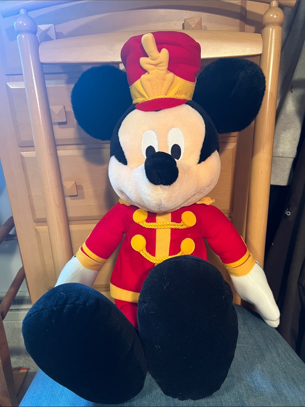 Disney vintage Macy’s Marching Band Mickey Mouse Plush 24”